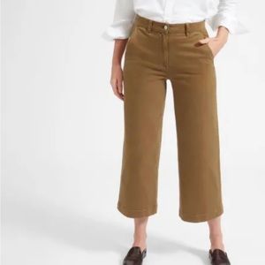 Everlane Ochre Wide Leg Crop Pant Women’s 14 Short